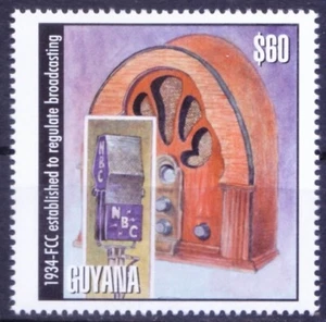 Guyana 2001 MNH, 1934 Communications Act established, History - Picture 1 of 1