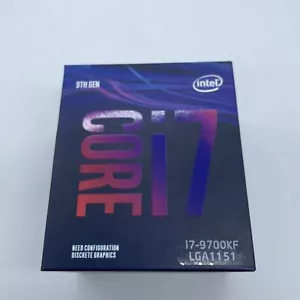 *NUEVO* Procesador CPU Intel Core i7-9700KF LGA1151 3,6 GHZ 12 MB de caché 8 núcleos - Imagen 1 de 4