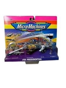 Vintage 1995 Micro Machines #24 Presidential Carded Brand New Sealed - Picture 1 of 2