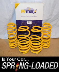 A-MAX Lowering Springs for VW Golf Mk5 GT-TDi / GTi 1K 2004-2009 up to -35mm - Picture 1 of 1