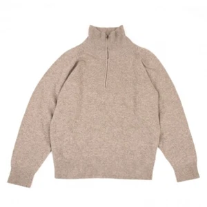 ISSEY MIYAKE MEN Turtleneck Half Zip Knit Sweater Size M(K-138935) - Picture 1 of 12
