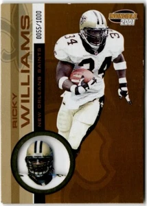 2001 Pacific Invincible #153 Ricky Williams /1000 - Bild 1 von 2
