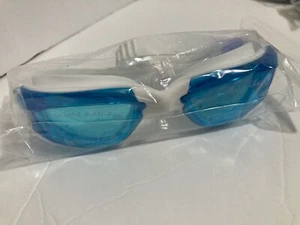 Swimming Goggles UV Anti-Fog Adult with Nose Clip & Ear Plugs - Picture 1 of 6