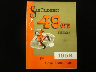 1958 San Francisco 49ers Football Yearbook - Image 1 of 4