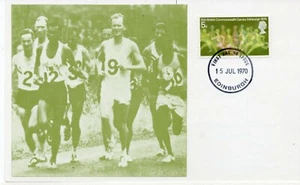 1970 Commonwealth Spiele Set 3 Maxikarten mit entsprechenden Sonderstempeln - Bild 1 von 4