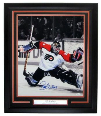 Ron Hextall Philadelphia Flyers Autographed/Signed 16x20 Photo Framed JSA 134128 - Image 1 of 4