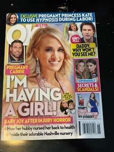 OK Magazine February 5, 2018 Carrie Underwood I'm having a Girl ! - Picture 1 of 1