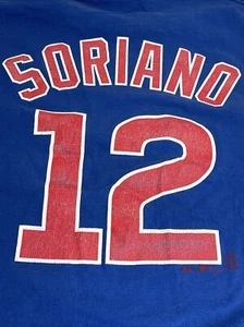 2008 Majestic Chicago Cubs Erwachsene T-Shirt Gr. M blau - Bild 1 von 12