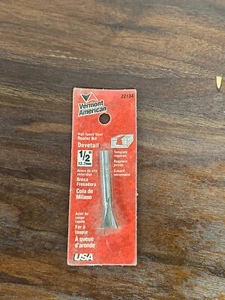 Vermont American 22134 1/2" High Speed Steel Dovetail Router Bit NEW - Picture 1 of 2