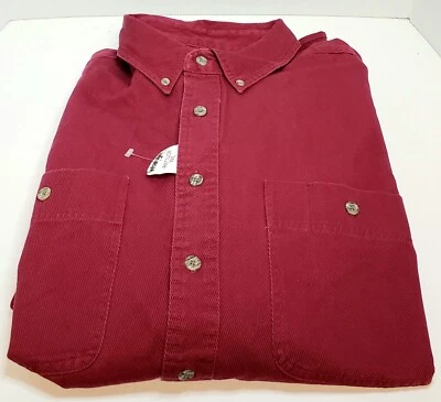 Vintage Wrangler Rugged Wear Long Sleeve Shirt Size XXL 1990s Button Down NWT  - Image 1 of 4
