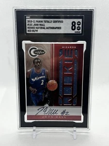 2010-11 Panini Totally Certified John Wall Red Rookie Auto RC RPA 80/99 #151 - Picture 1 of 2