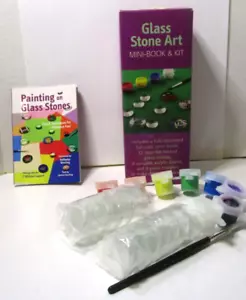 Glass Stone Art Minibook & Kit - NIB - Picture 1 of 6