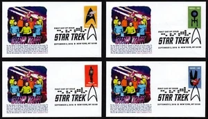 USA, SCOTT # 5132-5135, SET OF 4 ROBERT GRAEBNER FDC COVERS, STAR TREK YEAR 2016 - Picture 1 of 5