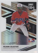 2020 Panini Elite Extra Edition 203rd Decade Die-Cut /203 Felnin Celesten #181