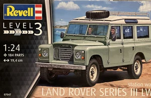 Revell 1/24 scale model kit 07047, Land Rover series lll (LWB) - Picture 1 of 7