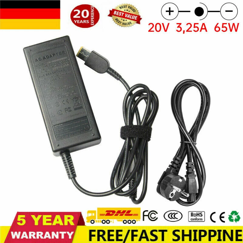 Netzteil Ladegerät für Lenovo B41-80 B50-30 B50-45 B50-70 B50-80 B51-35 B51-80 - Bild 1 von 1