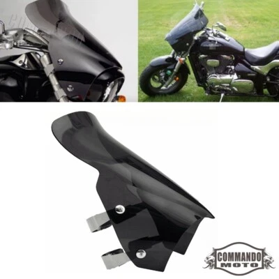 For Suzuki Boulevard M109R Boss M90 M50 2006-2022 Dark Tint Sport Windshield - Image 1 of 4