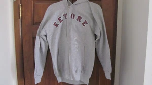 NWT - Disney Store Eeyore U Gloomy State Gray Hoodie Sweatshirt L - Picture 1 of 7