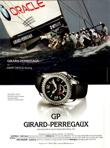 Girard Perregaux BMW Oracle Racing Sea Hawk 49905 Vintage Print Ad Circa 2006 - Picture 1 of 1