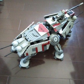 LEGO 7675 AT-TE Walker Star Wars The Clone Wars 2008 without Box 