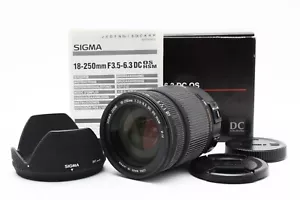 Problem!! Sigma 18-250mm f/3.5-6.3 DC OS HSM Zoom Lens for Canon 5579 - Picture 1 of 12