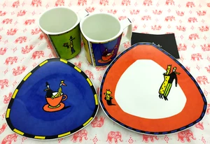 Rosenthal Studio Line Love Story Multi-Dish Plate & Mug Cup 4 Item Set No Box - Picture 1 of 11