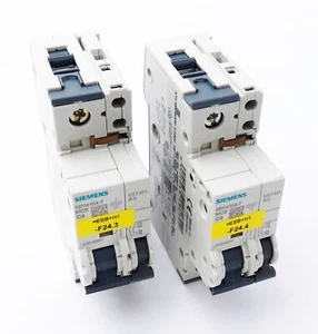 2x Siemens 5SY4104-7 MCB C4 Leitungsschutzschalter + 5 ST301.AS -used- - Bild 1 von 6