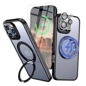 for iPhone 16 Pro Case with Screen Protector & Lens Protector [15 FT Military - Picture 1 of 7
