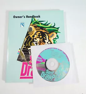 Vintage Software Serif Draw Plus 2.0 CD-ROM & Manual Handbook NM Windows 95 - Picture 1 of 4