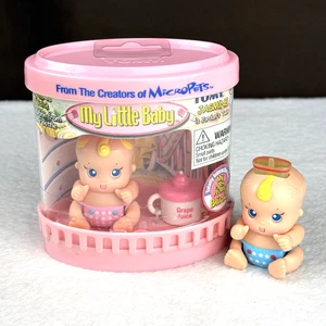 ¡NUEVO! Juguete de colección Tomy Micropets My Little Baby Jasmine 2003 + ¡Jordan doble extra! - Imagen 1 de 9