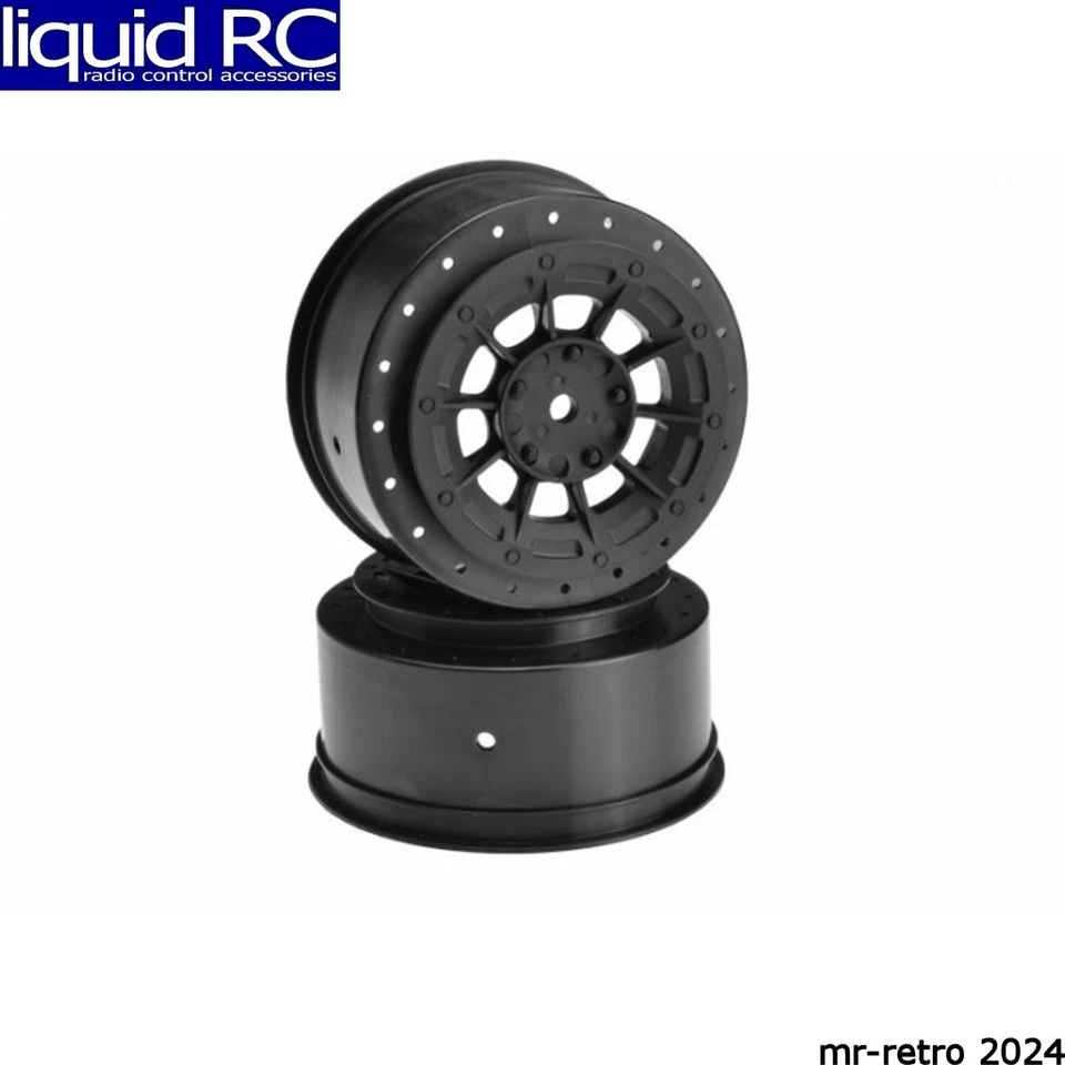 JConcepts 3352B Hazard Wheel Black:Losi SCTE SCTN 22SCT - Image 1 of 1