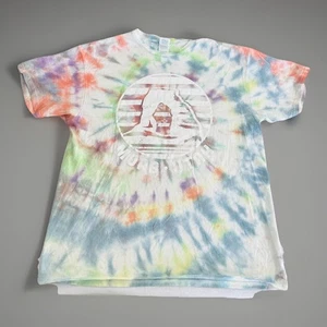 Moab Utah Shirt Mens Large Tie Dye Delta Pro Weight Spiral Graphic Souvenir Tee - Picture 1 of 7