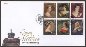 Jersey 2019 FDC Queen Victoria Birth Bicentenary - Picture 1 of 1