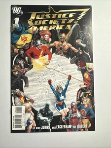 Justice Society of America #1 KEY 1° primo ciclone, Tomcat DC Comics 2007 - Foto 1 di 15