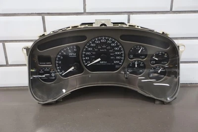 Grupo de velocímetro de temperatura de transmisión 99-02 Chevy GMC GMT800 reconstruido 209 k 16252295 Foto 1 de 4