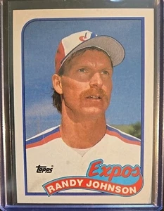 1989 Topps Randy Johnson 647 RC Rookie Card Expos - Picture 1 of 2