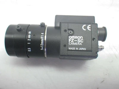 FZ-SC Omron Color ccd Camera, +Kowa Objectif Lens f=12mm/F1 4 (Used Tested) - Image 1 of 4