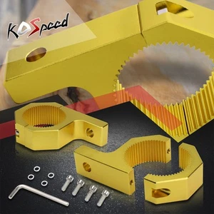 2x 2"OD Gold Mount Bracket Clamps Offroad Fog Light Bar Bolt-on Bull Bar/Rack - Picture 1 of 5