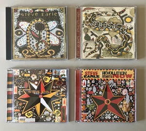 4 Steve Earle CDs mit Cover Art von Tony Fitzpatrick - Bild 1 von 10
