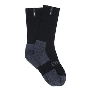 6 x Bonds Explorer Tough Work Crew Socks Black - Picture 1 of 2