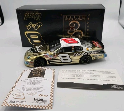 Nuevo en caja 2007 Dale Earnhardt Jr Budweiser #8 Monte Carlo SS oro 1 de 2007 Foto 1 de 4