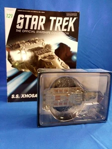 121 S.S. XHOSA Eaglemoss Star Trek -  w/ Magazine - Picture 1 of 4