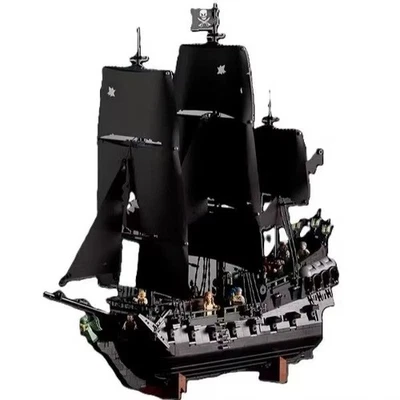 Sparrow's Pirate Ship Building Blocks 10365 Vessel Sailboat Ship Model Bricks As - image 1 of 4