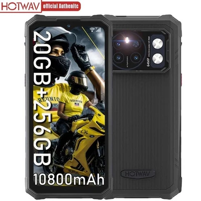Hotwav Cyber 13 Pro Outdoor Smartphone 10800mAh 20GB+256GB 4G Global Handy NFC - Bild 1 von 4