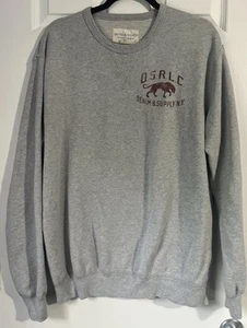 Maglione felpa grande Denim Supply Ralph Lauren girocollo leggero morbido - Foto 1 di 11