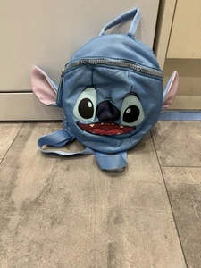Disney Stitch Toddler Backpack With Reins Harness Blue - Picture 1 of 4