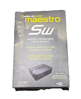 iDatalink Maestro SW ADS-MSW Universal Steering Wheel Control Interface Adapter - Image 1 of 2