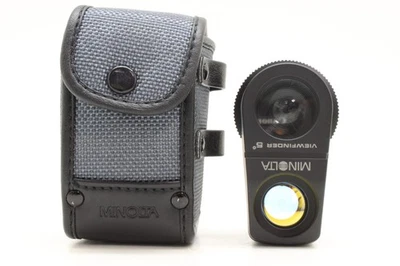 КАК НОВЫЙ В ЧЕХЛЕ] MINOLTA видоискатель 5 градусов вспышки автоматический метр из Японии 2798 - Изображение 1 из 4