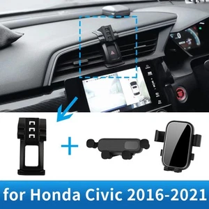 for 2016-2021 Honda Civic 2017-2020 Car Phone Holder Screen Base Bracket Mount - Photo 1 sur 16