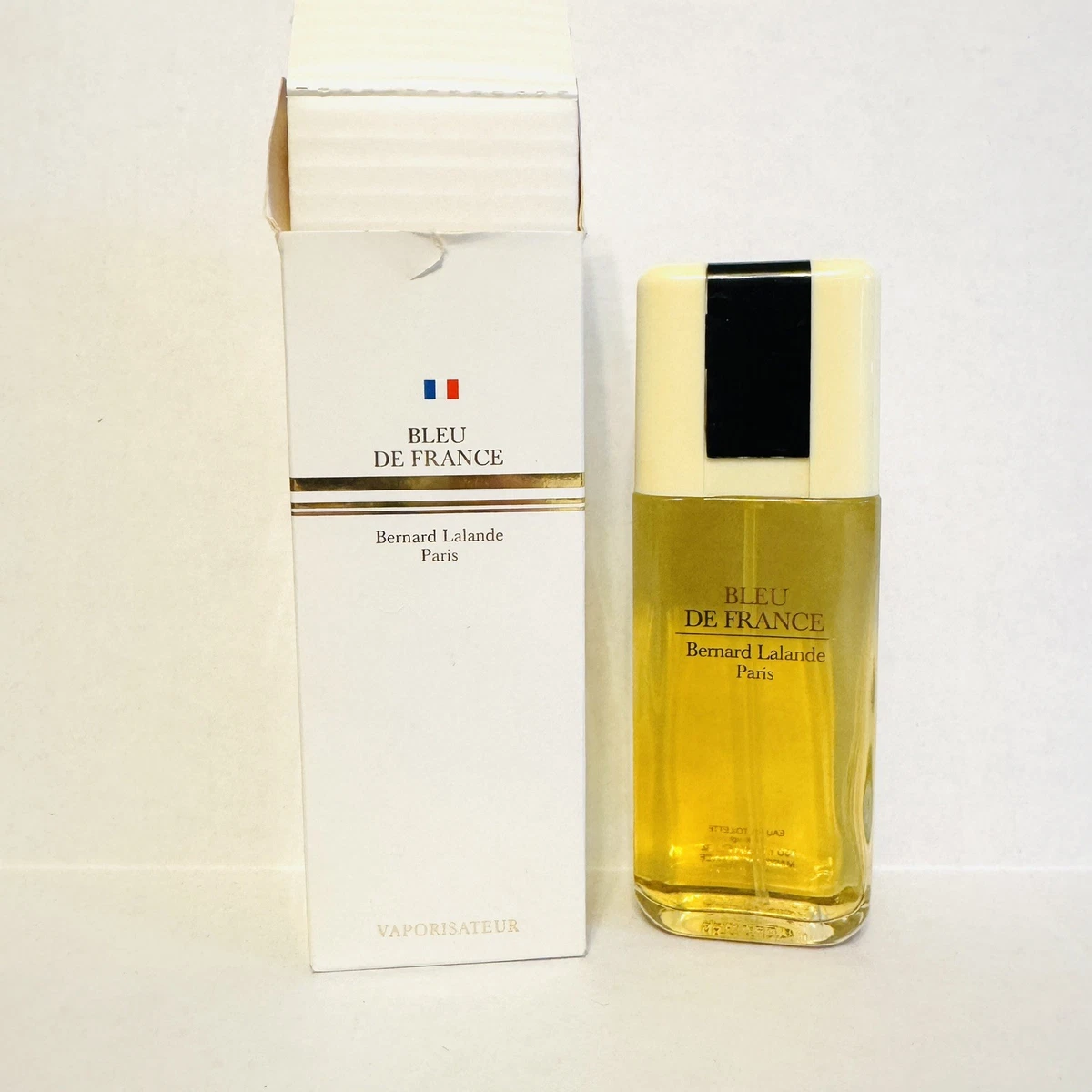 Vintage Bernard Lalande Bleu De France Perfume 100 ml Eau de